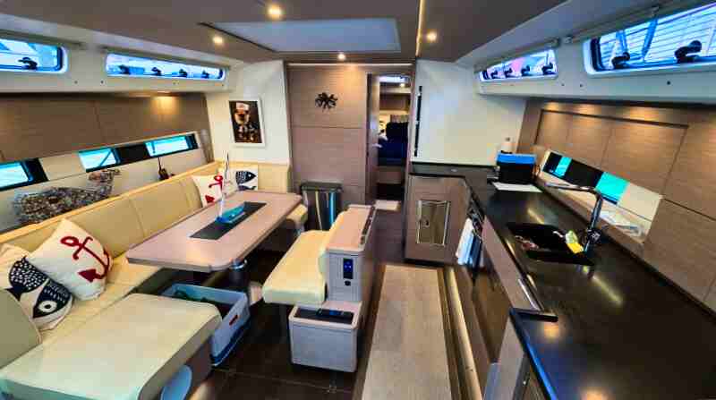 SAILBOAT INTERIOR