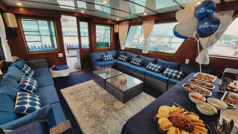 30 passenger motor yacht in Jersey City