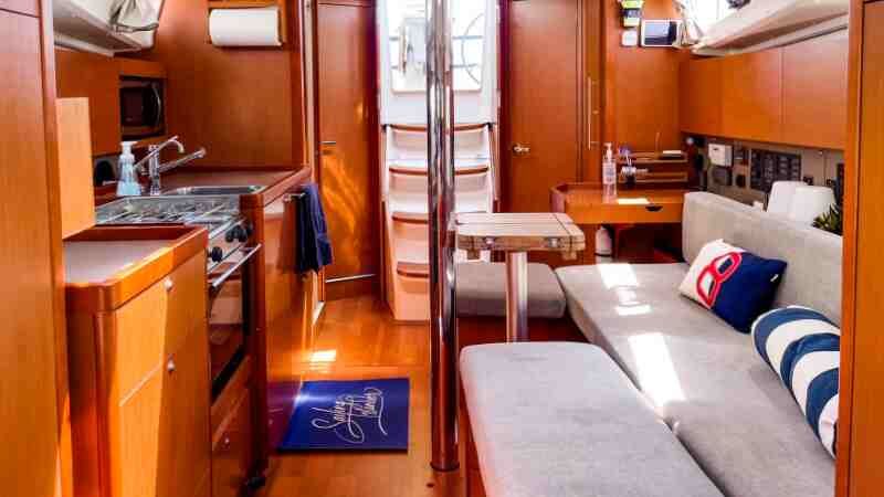 sailboat interior